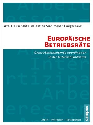 cover image of Europäische Betriebsräte